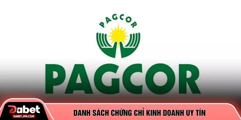 Danh sách chứng chỉ kinh doanh uy tín